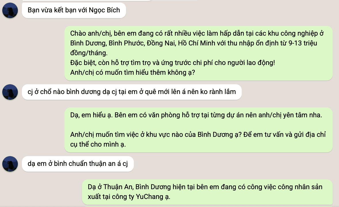 Chat Example 1